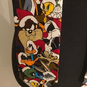 1997 Looney Tunes Christmas Tie Necktie